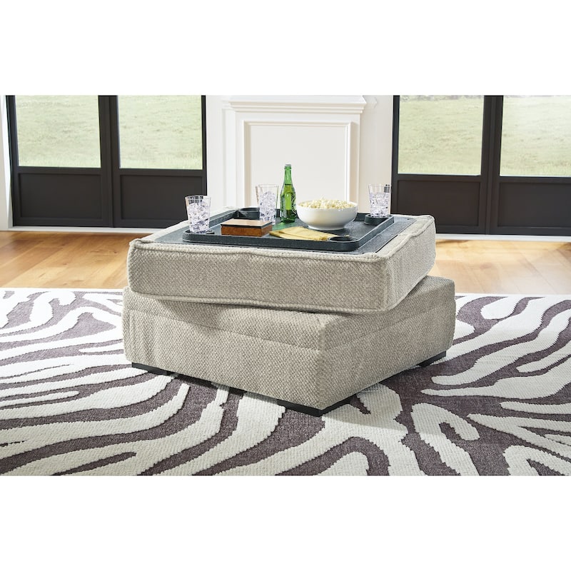 Signature Design by Ashley Calnita Beige 2-Piece Upholstery Package - 56" W x 55" D x 36" H