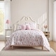 preview thumbnail 1 of 6, Laura Ashley Kids Ballerina Divas Pink Comforter Bonus Set