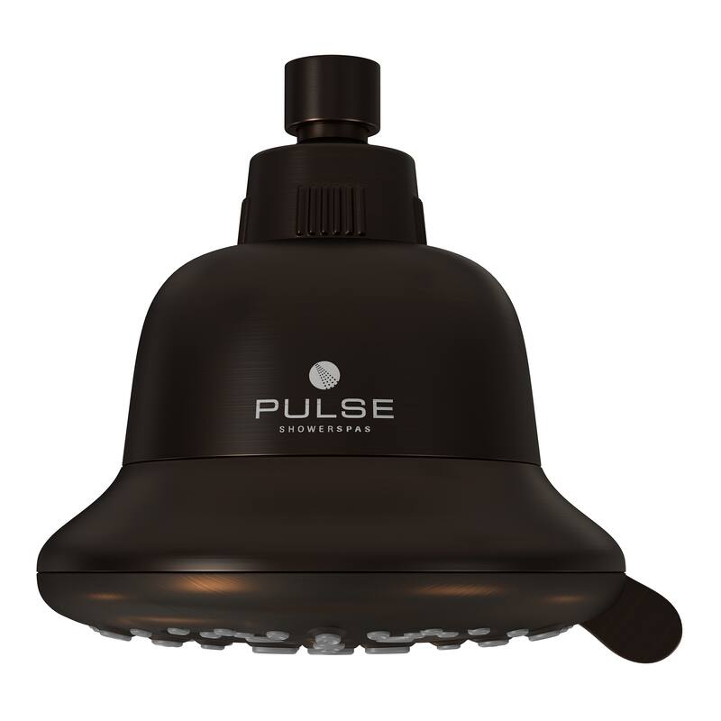 PulsePure 5-in Filtered Showerhead with 15-stage Filtration and Multiple Settings Oil Rubbed Bronze