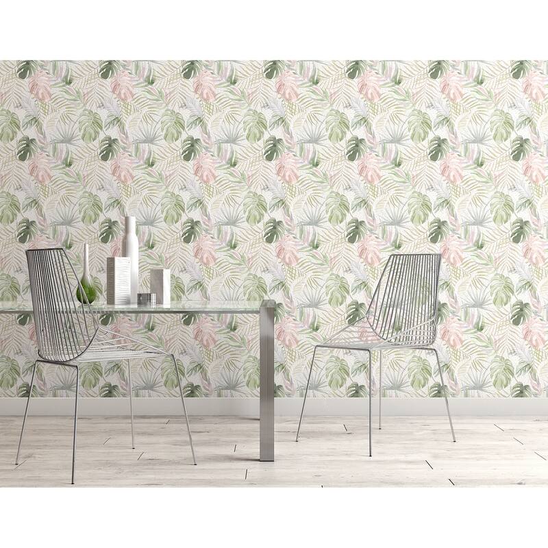 Lana Sage Tropica Wallpaper