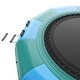 preview thumbnail 4 of 21, 12ft Portable Inflatable Recreational Water Bouncer Trampoline with 3-Step Ladder and Electric Air Pump