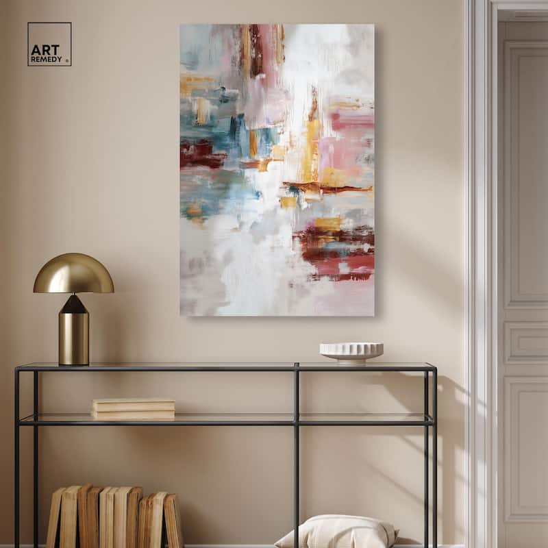 Warmth and cool I Canvas by Art Remedy, Gallery Wrapped