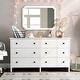 preview thumbnail 5 of 19, DH BASIC Transitional 53-inch Wide 6-Drawer Neutral Youth Dresser by Denhour
