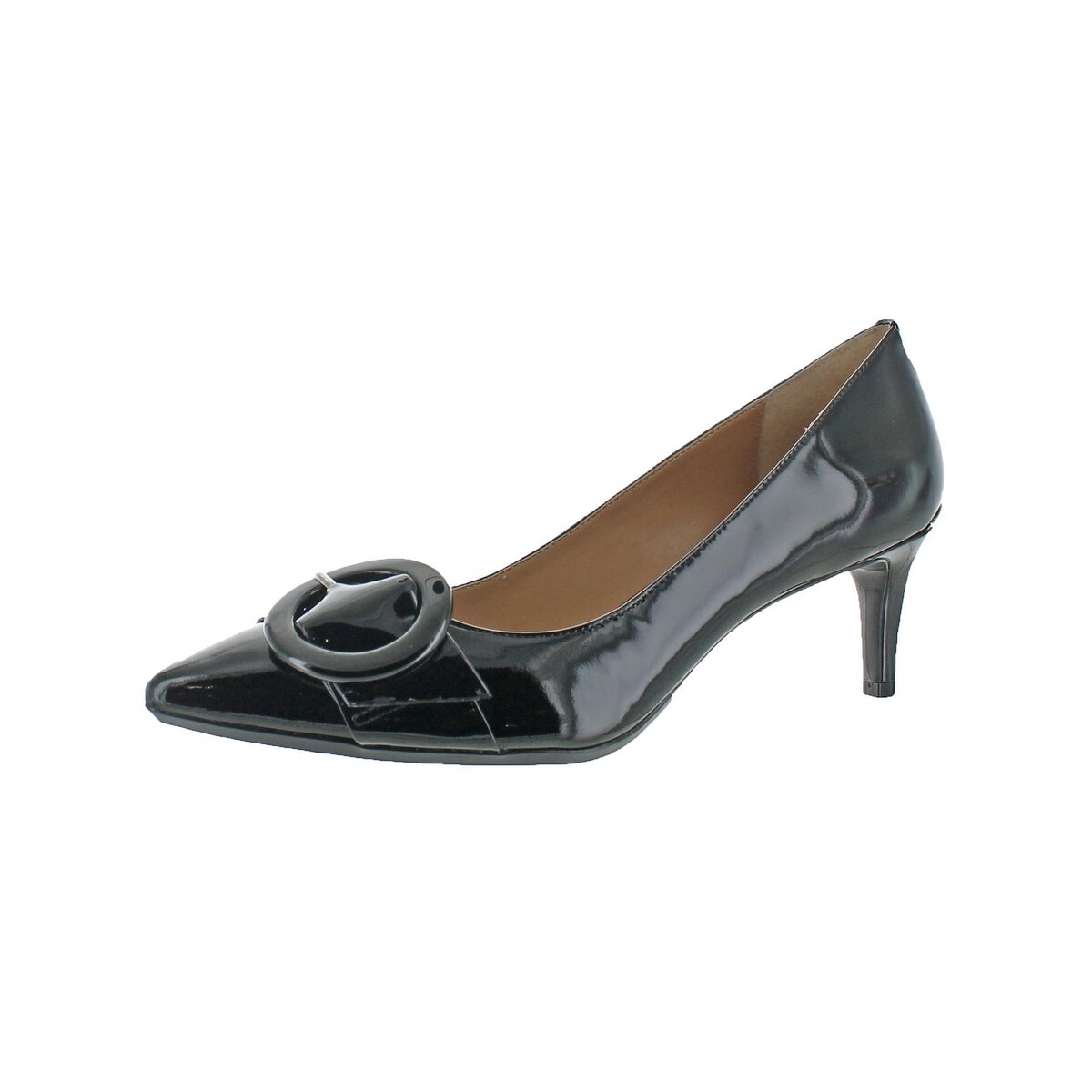calvin klein patent leather pumps