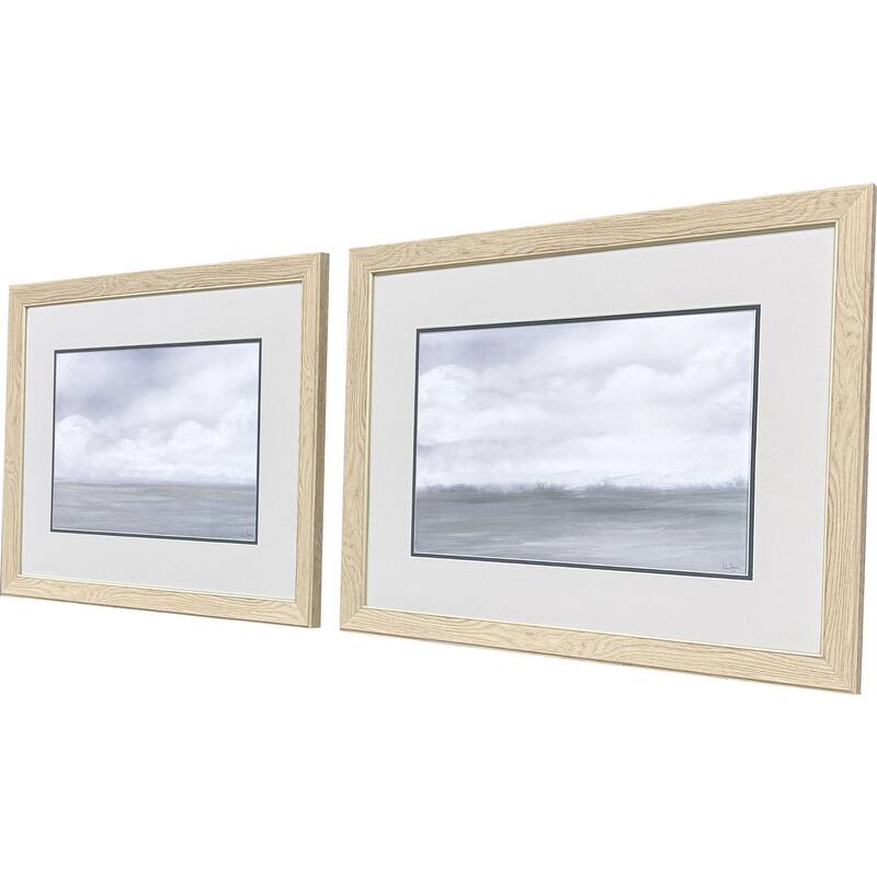 Paragon Misty Plain Framed Art - Set of 2