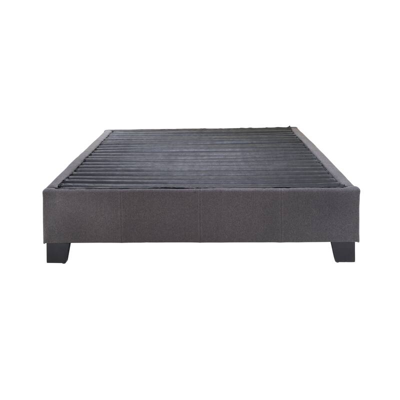Bridgevine Home Modern Contempo Upholstered Bed Platform Base