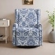 preview thumbnail 94 of 102, 29'' W Pattern Floral Swivel Manual Push Back Recliner Glider Chair
