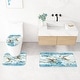 preview thumbnail 4 of 22, 4 Pcs HummingBird Flower Shower Curtain Sets with Rugs for Bathroom Decor, Vintage Floral (Hooks Not Included)