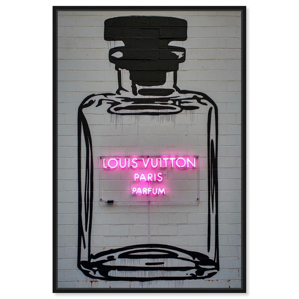 Parisian Parfum Pop Canvas by Art Remedy