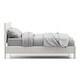 preview thumbnail 10 of 15, Heston Glam Twin Faux Leather Upholstered Tufted Platform Kid Bed by Silver Orchid
