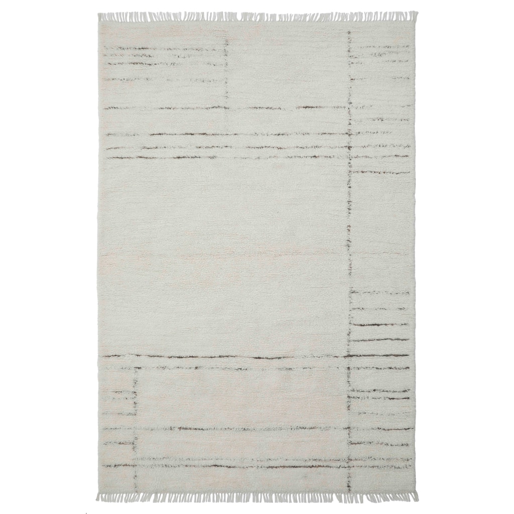Terra by Obeetee Turin Atlas Ivory Rug