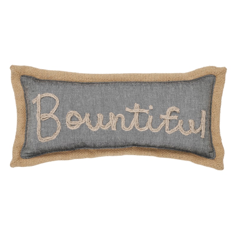 Harvest Blessings Bountiful Pillow 5x12