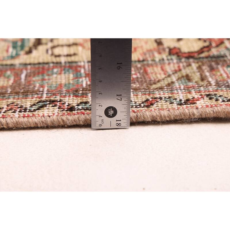 ECARPETGALLERY Hand-knotted Antalya Vintage Red Wool Rug - 7'1 x 10'1