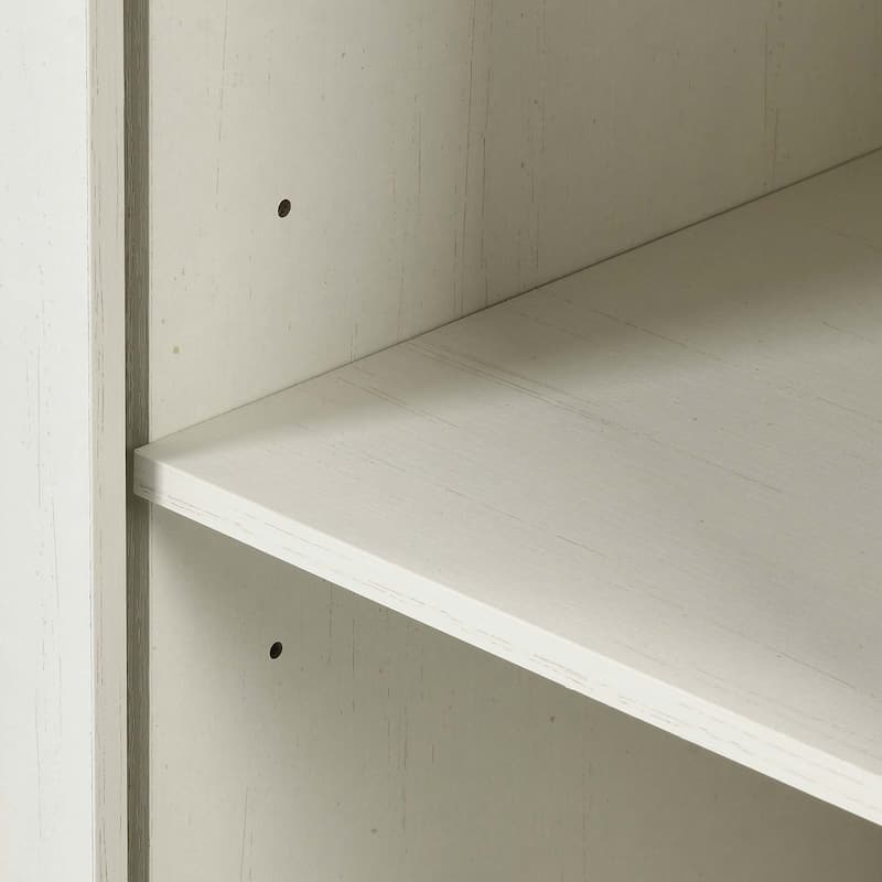 Moasis Farmhouse Kitchen Pantry Storage Cabinet with Barn Doors And 4 Drawers