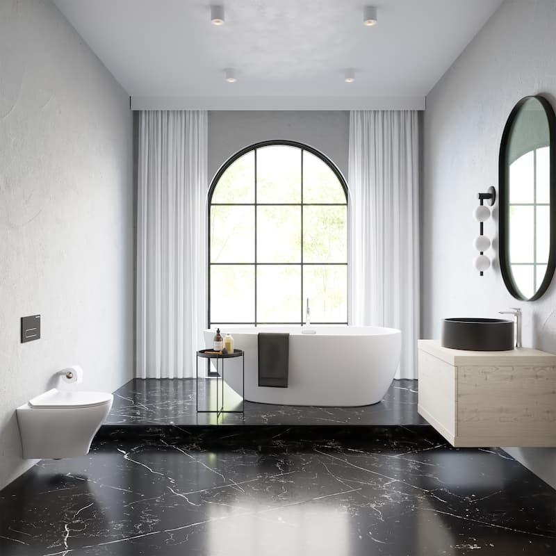 Swiss Madison Monaco® Round Ceramic Bathroom Vessel Sink