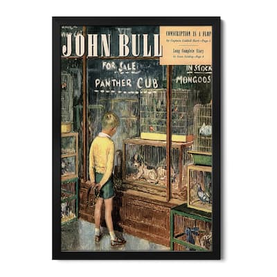1948 John Bull Magazine Cover Premium Framed Poster by The Advertising Archives
