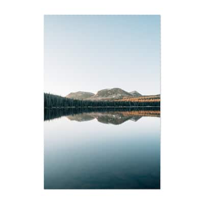 Uinta Mountains Utah Mirror Lake Reflections 01 Art Print/Poster - Bed ...