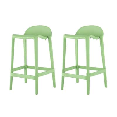 Lagoon Joyous Resin Counter Stool, Set of 2