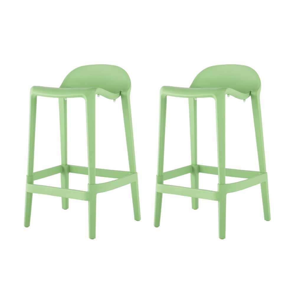 Lagoon Joyous Resin Counter Stool, Set of 2