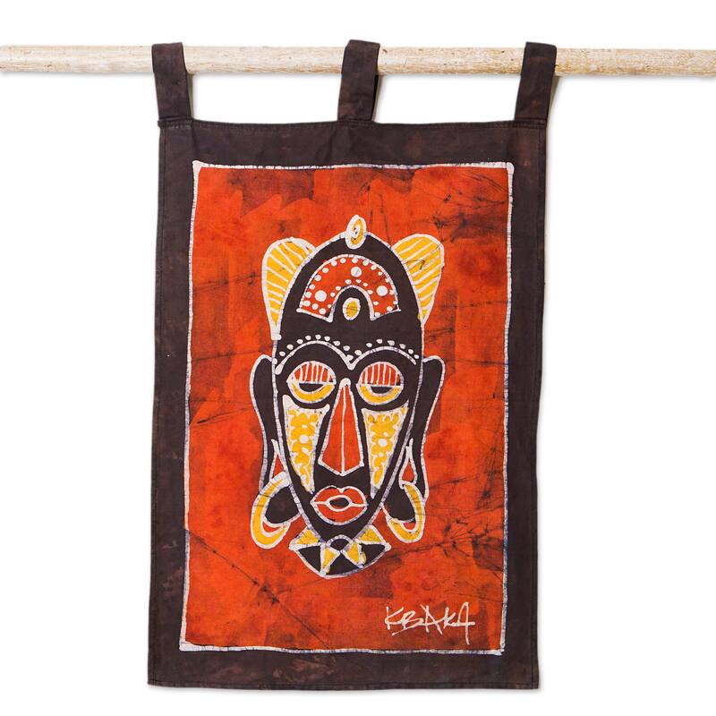 Novica Handmade Positive Visions Cotton Wall Hanging