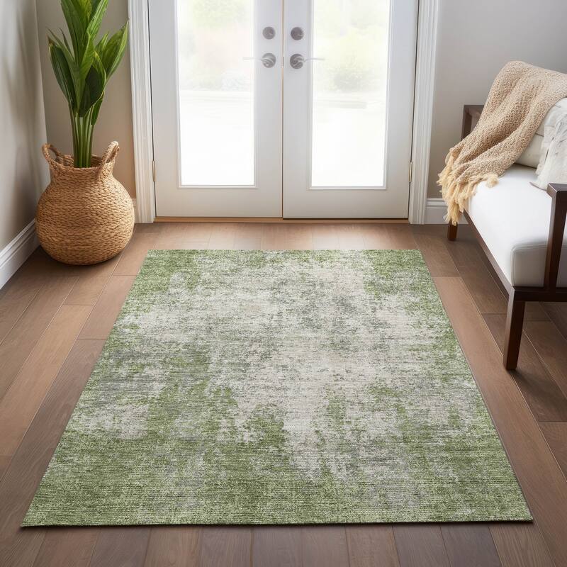 Machine Washable Indoor/ Outdoor Chantille Rug