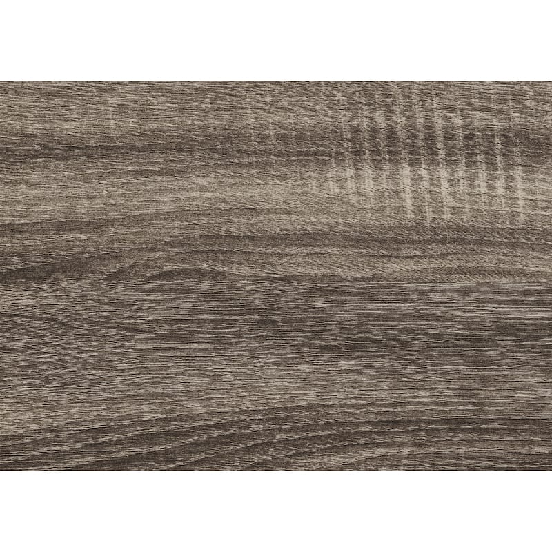 Queen Size Bed with Natural Finish, Dark Under-Paneling, and Contemporary Design