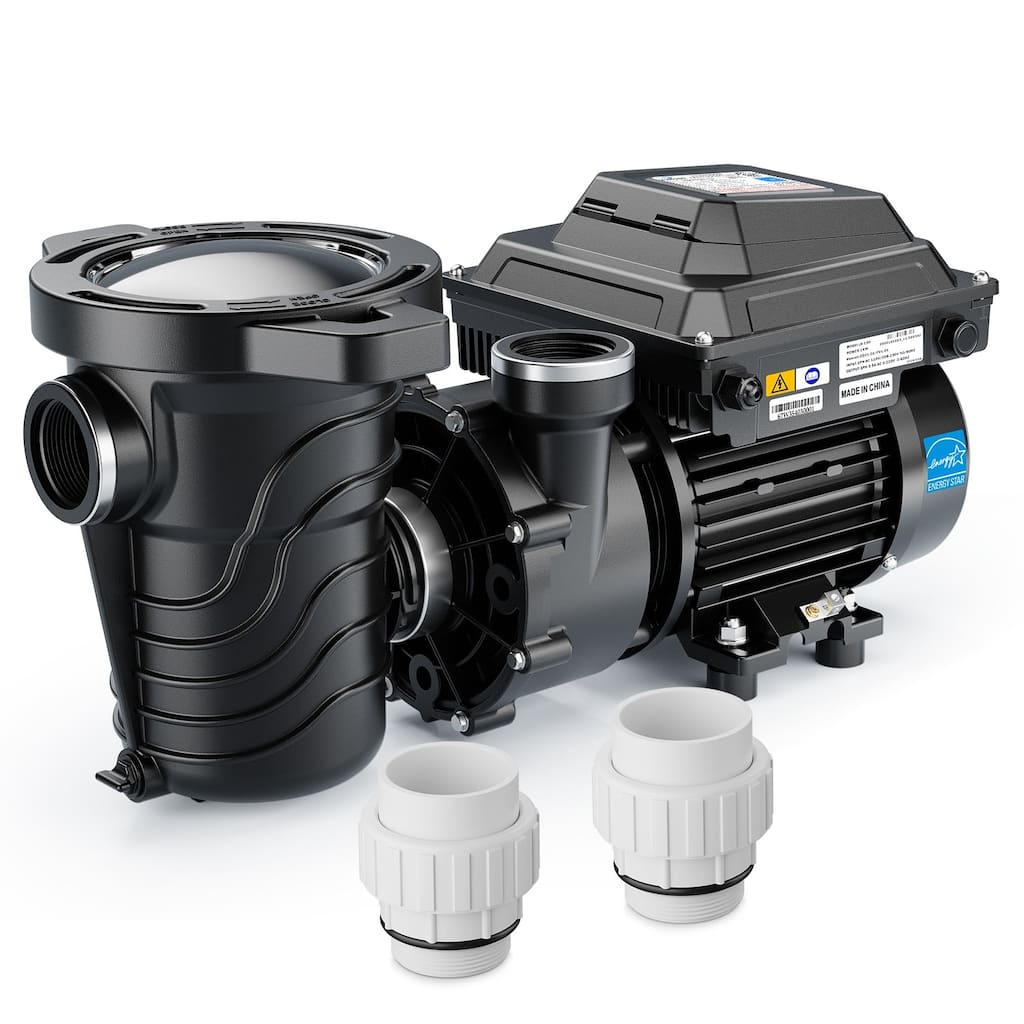 iLiving ILG8PP130-VS Variable Speed Above Ground Swimming Pool Pump, 1.3HP