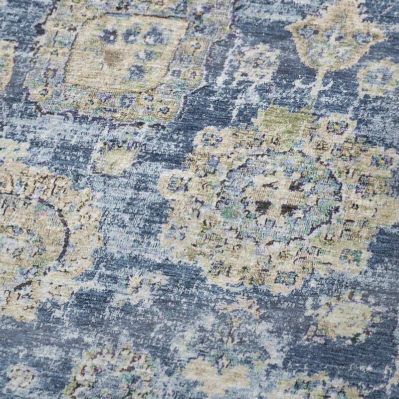 Premium Machine Washable Vintage Persian Sherpa Throw Blanket