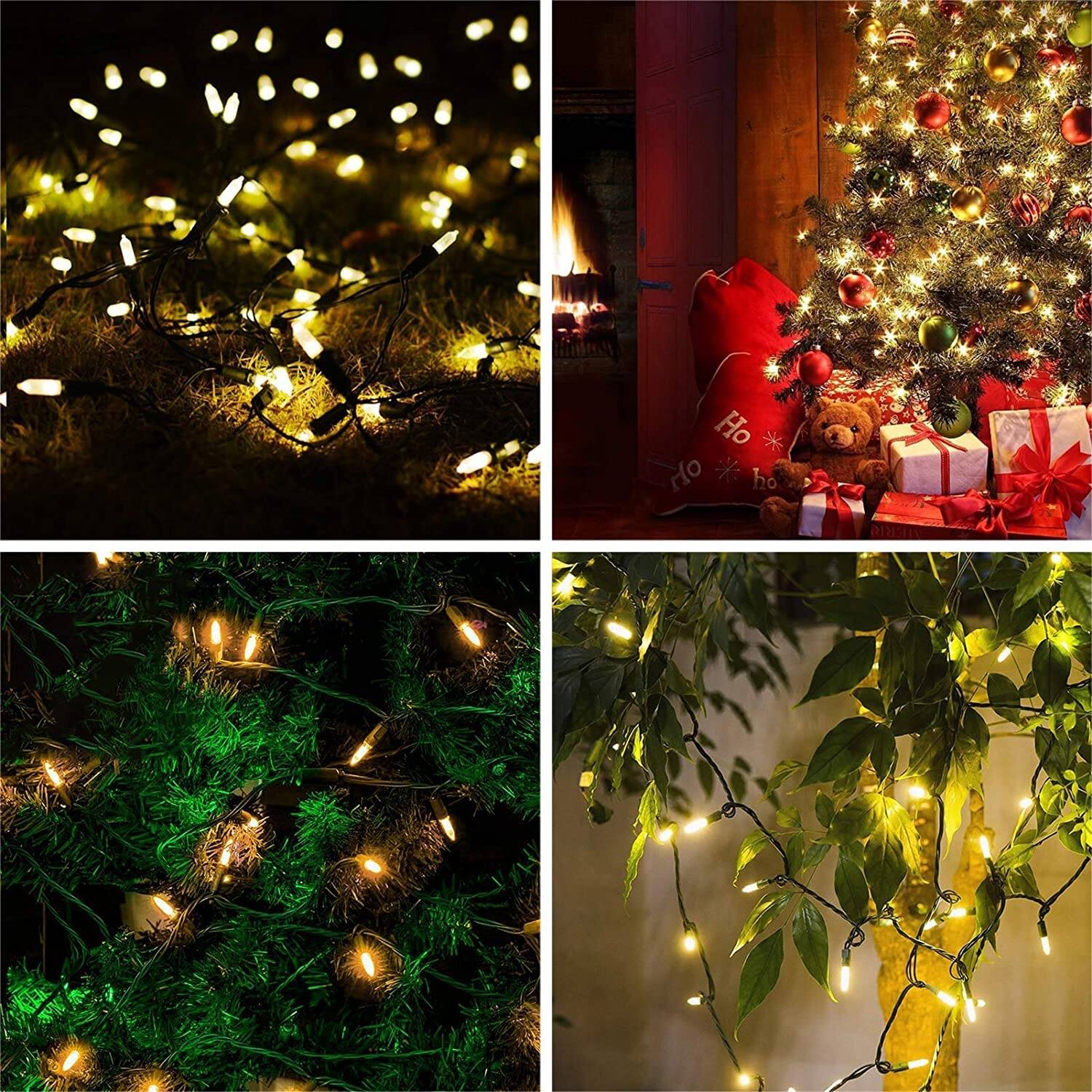 19.6ft 100LED Mini String Lights Plugin Standard Bed Bath
