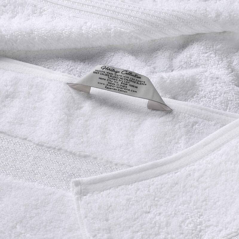 Superior Heritage Egyptian Cotton Absorbent 3-Piece Towel Set