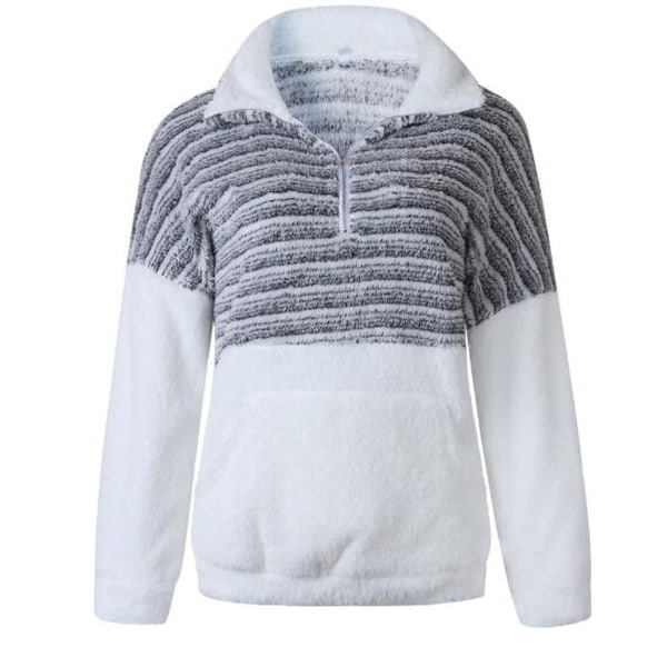 women's sherpa sweatshirt