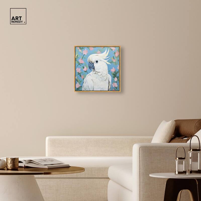 White Cockatoo I Canvas by Art Remedy