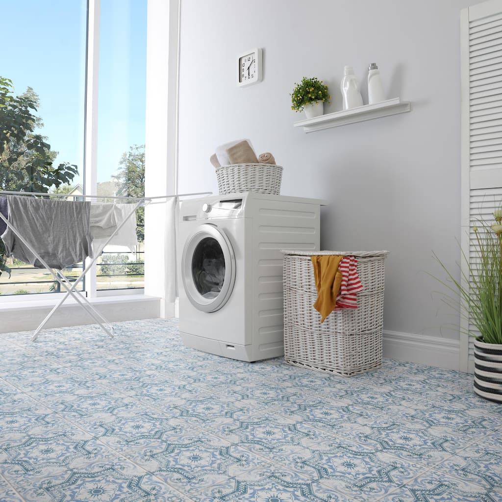 Merola Tile Klinker Alcazar Petunia 12-3/4" x 12-3/4" Ceramic Floor and Wall Tile