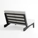 preview thumbnail 47 of 102, Beach-Style Outdoor Teak Club Chair Set Loveseate with Plush All-Weather Cushions