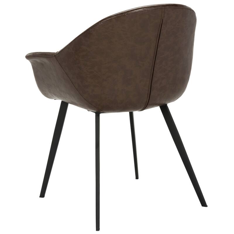 SAFAVIEH Dove Mid-Century Modern Tub Accent Chair (Set of 2) - 26" x 24" x 31.9" - 26" x 24" x 31.9" - 26Wx24Dx32H