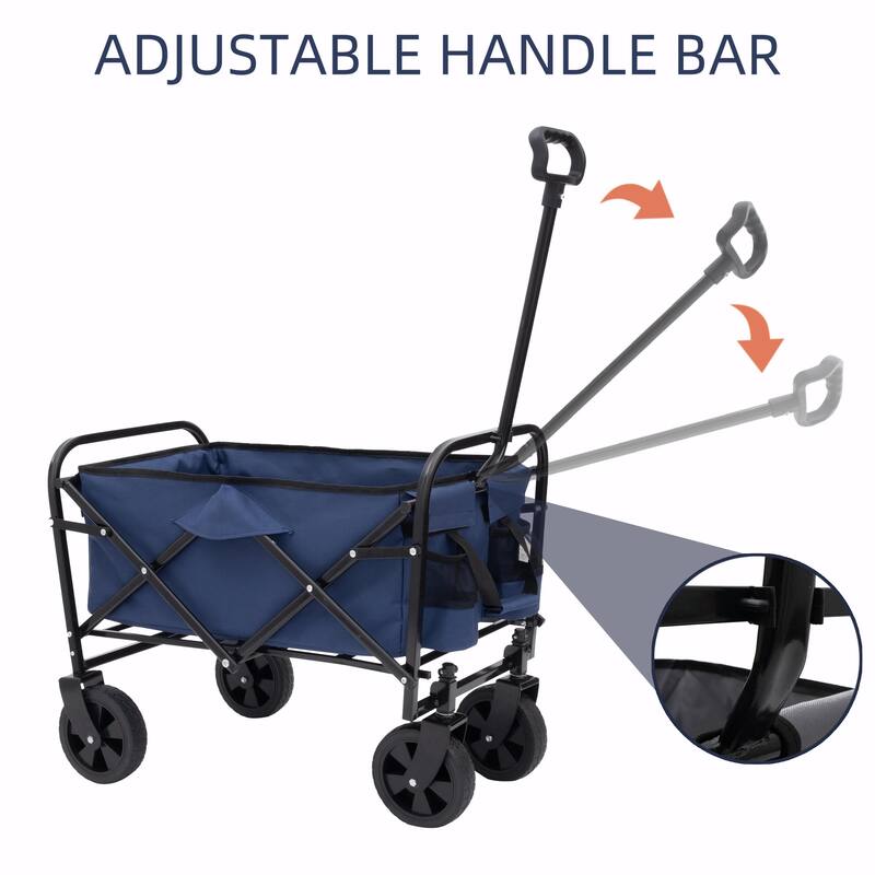 Minimeetall Multi-Use Bag & Collapsible Foldable Wagon Cart
