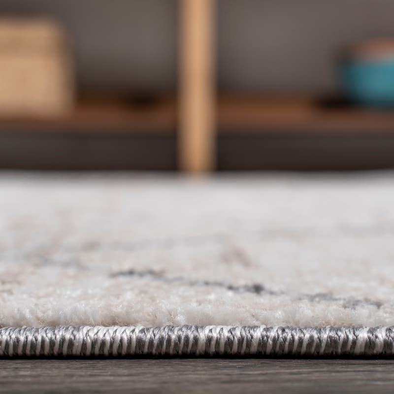 JONATHAN Y Ifrane Moroccan Modern Diamond Area Rug