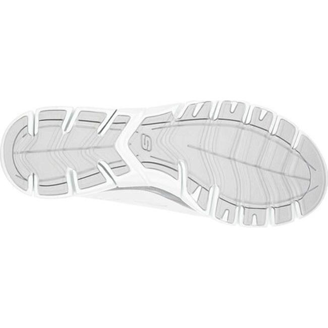 skechers going places white