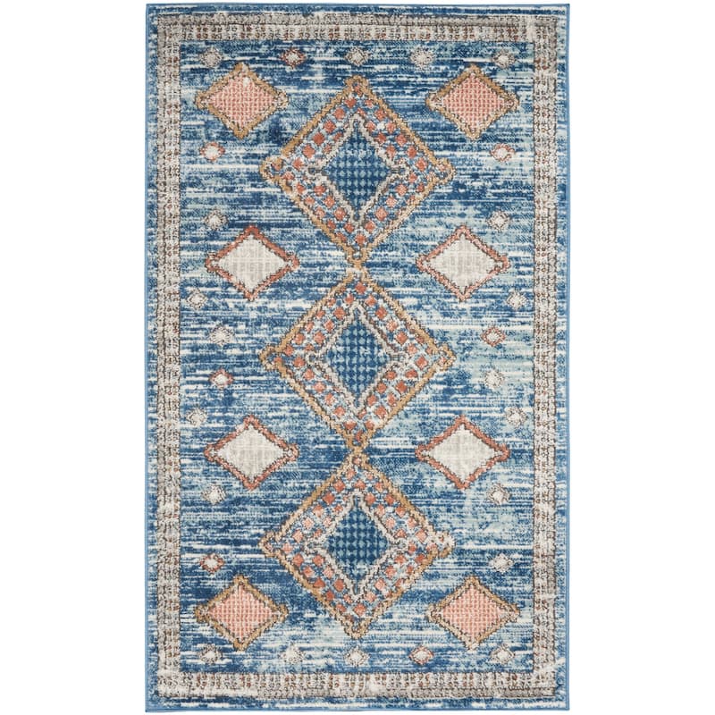Nourison Concerto Vintage Moroccan Diamond Area Rug