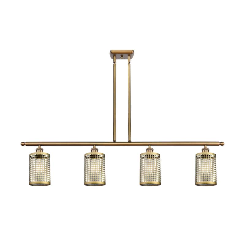 Innovations Lighting 516-4I-10-48 Nestbrook Linear Nestbrook 4 Light - Brushed Brass