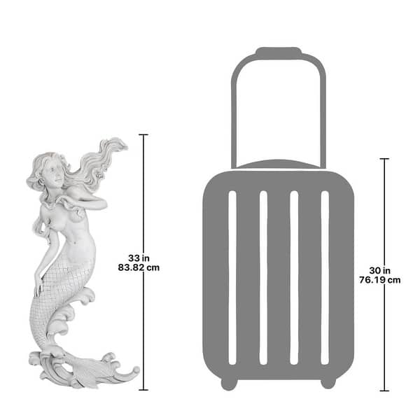 Design Toscano The Mermaid of Langelinie Collection Cove Wall Sculpture