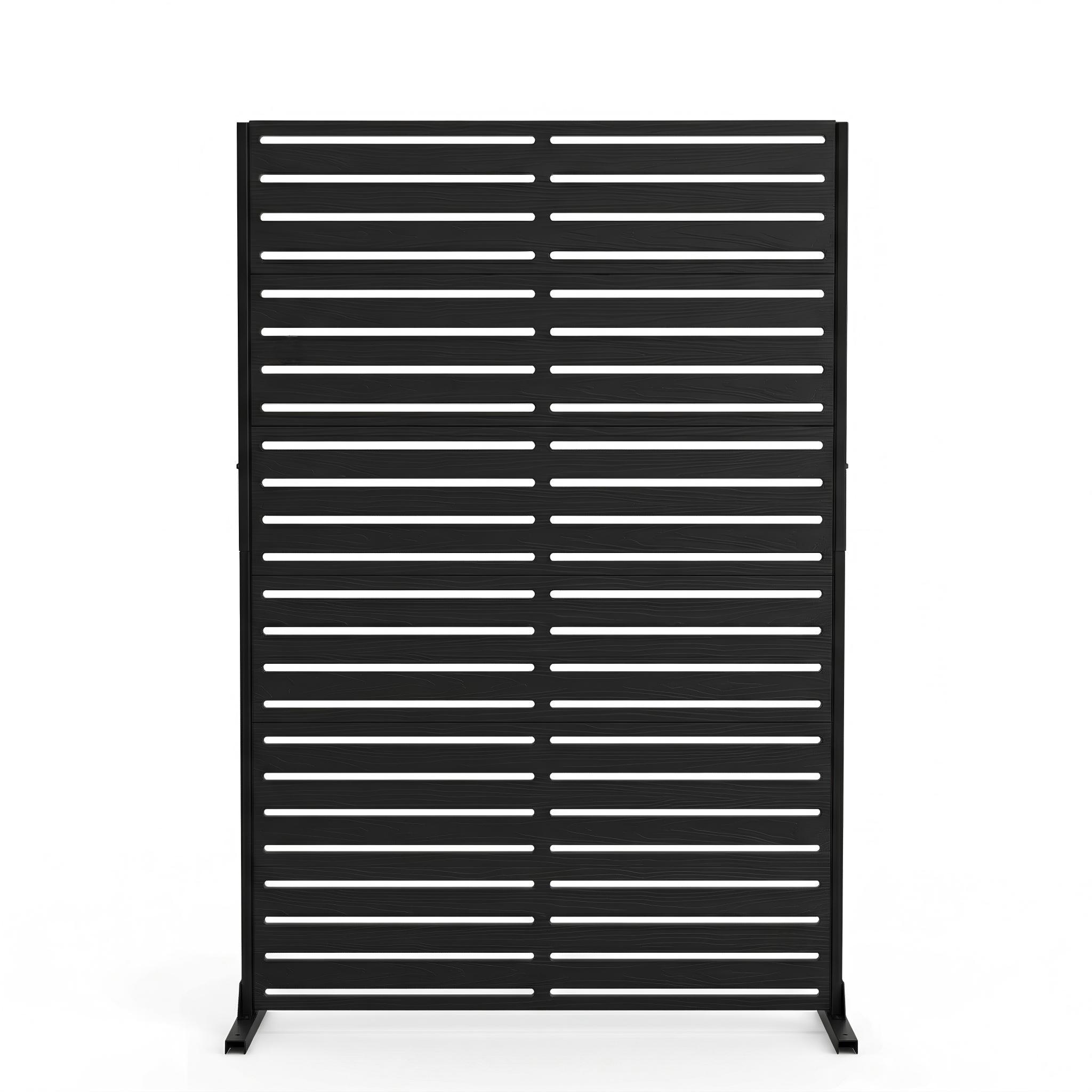 72"x47" Outdoor PE Privacy Screen Fence Panel