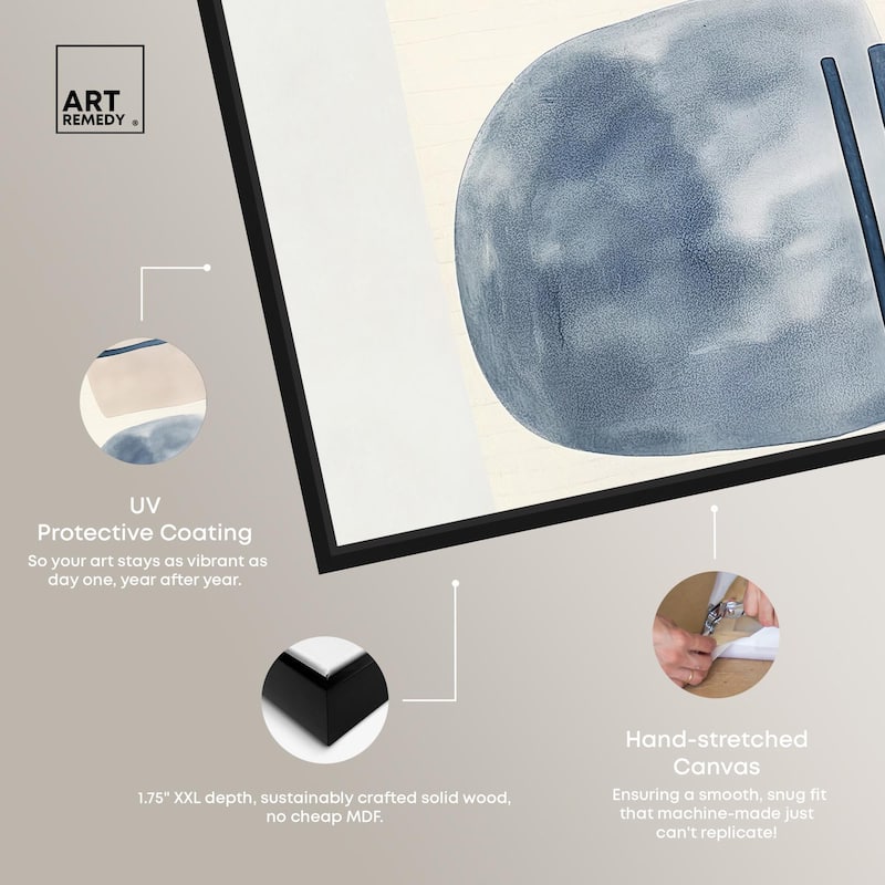 Fluid Inertia II Canvas Set of 2 by Art Remedy
