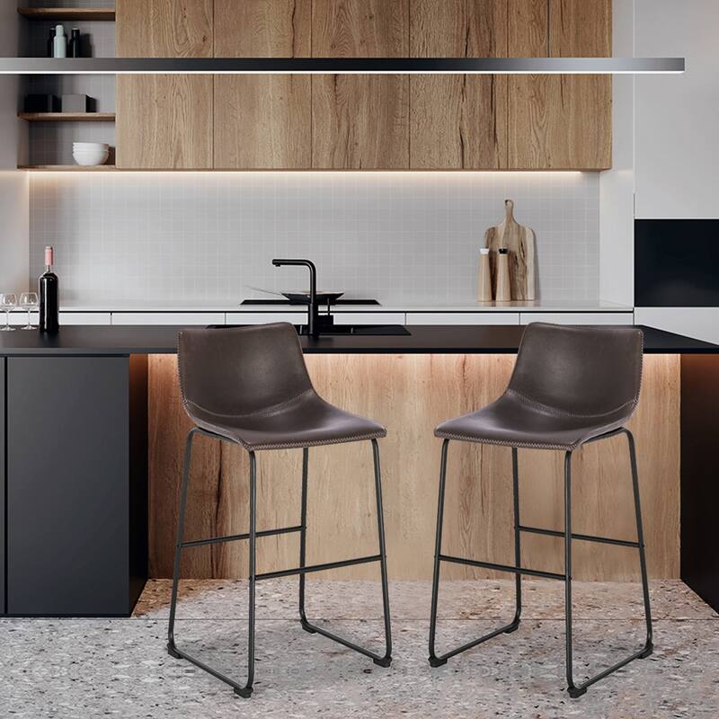 EdgeMod Brinley Bar Stool (Set of 2)