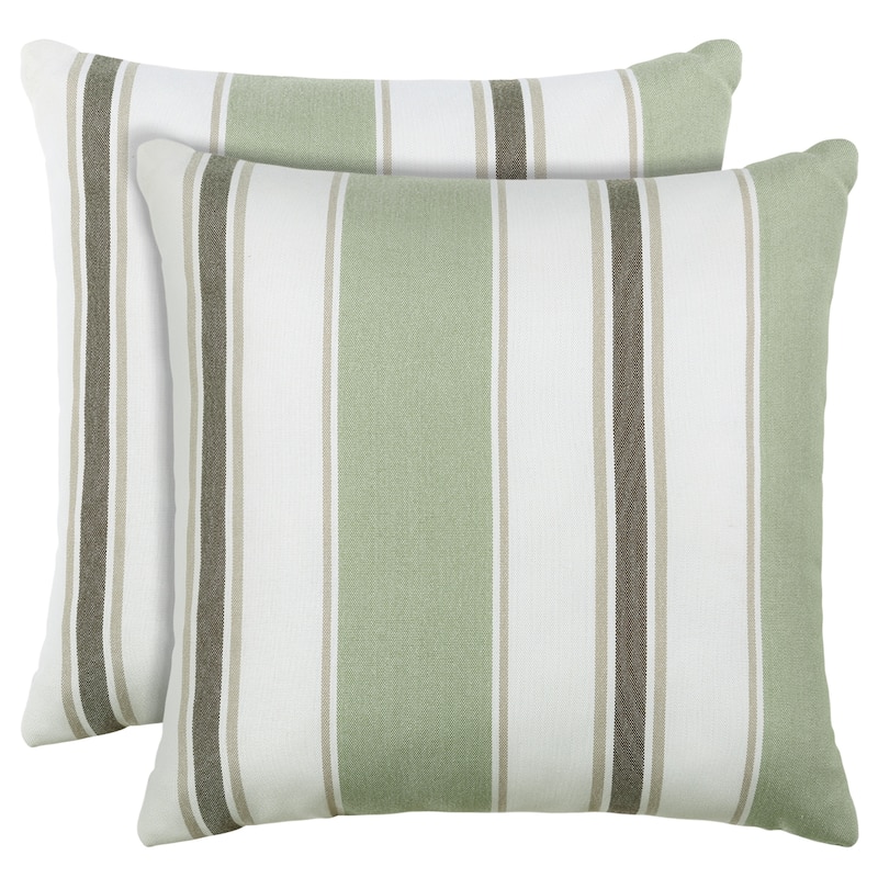 Cooling Outdoor Pillows with Pure Cotton Cover Set of 2