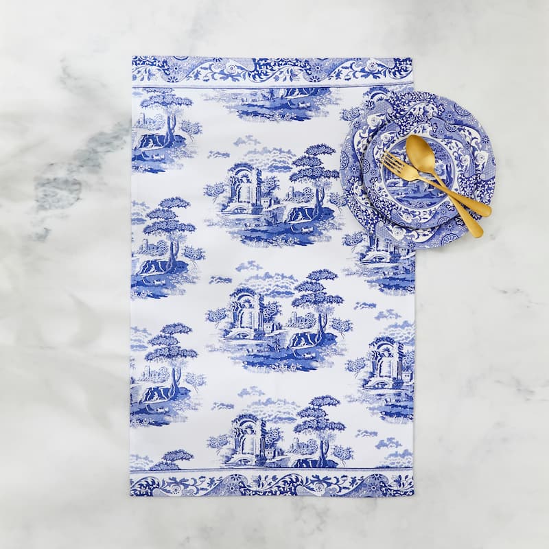 Pimpernel Blue Italian Tea Towel - 18" x 29"