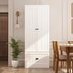 preview thumbnail 37 of 48, Combo Entryway Hall Trees Storage Bench Closet Organizer Clothes Rack 27.6"W*13.8"D