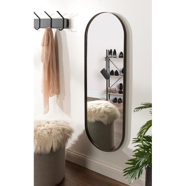 slide 2 of 53, Kate and Laurel Rollo Capsule Framed Wall Mirror
