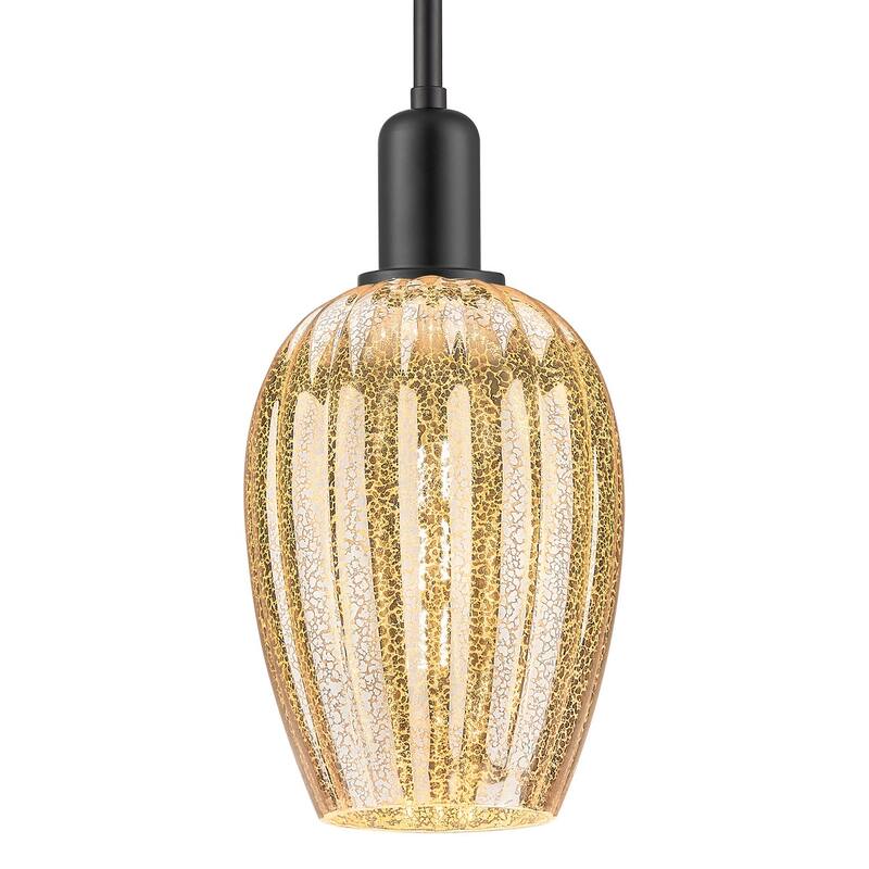 Innovations Lighting 716-1P-G457-6ME Preston 6" Wide Cord Hung Mini - Matte Black