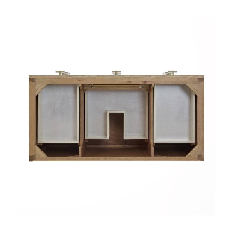 James Martin Vanities Celeste 48" Single Vanity, Sunwashed Oak with Embossed Shagreen - Base Only - No Top